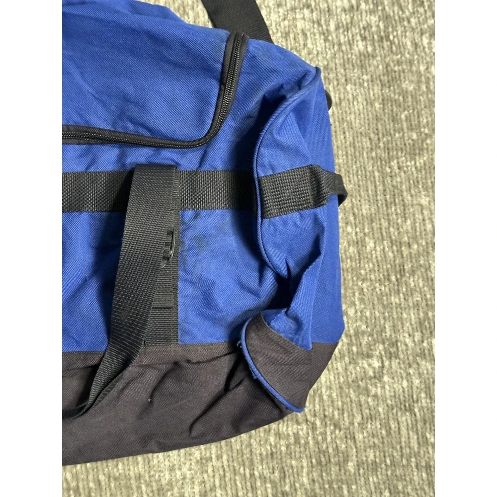 Polo Sport Ralph Lauren Duffle Bag Vintage Travel Gym Carry On Blue VTG